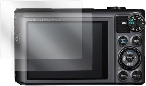 واقي شاشة Boxwave متوافق مع Canon PowerShot SX720 HS - Cleartouch Crystal (2 pack) ، HD Film Skin - Shields from for Canon PowerShot SX720 HS in Kuwait
