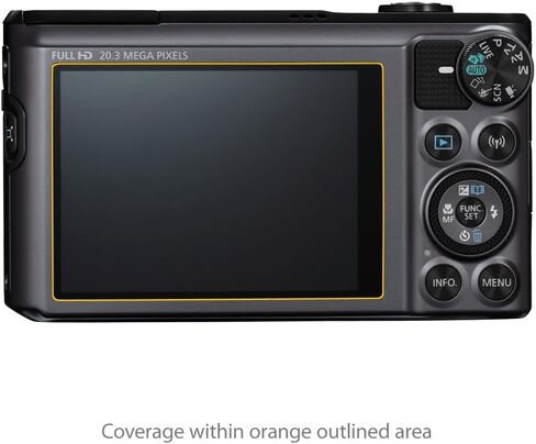 واقي شاشة Boxwave متوافق مع Canon PowerShot SX720 HS - Cleartouch Crystal (2 pack) ، HD Film Skin - Shields from for Canon PowerShot SX720 HS in Kuwait