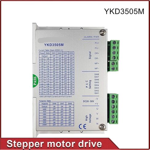 Stepper Motor Driver YKD3505M for 3 Phase 42~86mm (17~34) Stepper Motors Which Current are Below 5.7A. in Saudi Arabia