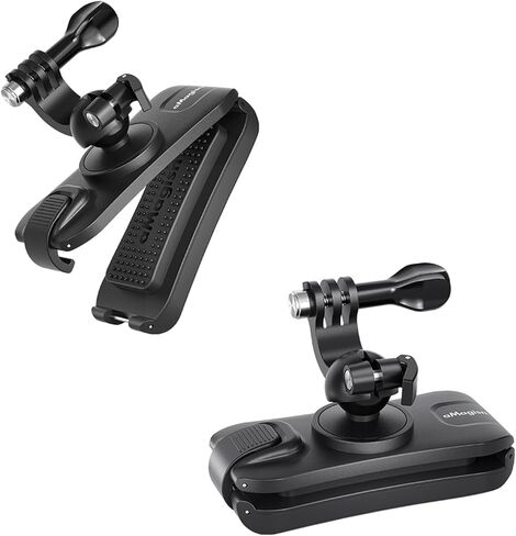 مقطع حقيبة الظهر Gimbal Clisted لإنستا 360/DJI/GOPRO 360 ° دوار على ظهر حقيبة الظهر المشي لمسافات طويلة على الظهر إكسسوارات حزام الكتف in Kuwait