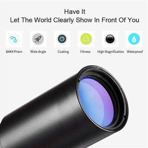 Nikula Original 10-30x25 Zoom Monocular Telescope - Pocket Binoculars for Bird Watching and Outdoor Travel (No Tripod) in Saudi Arabia