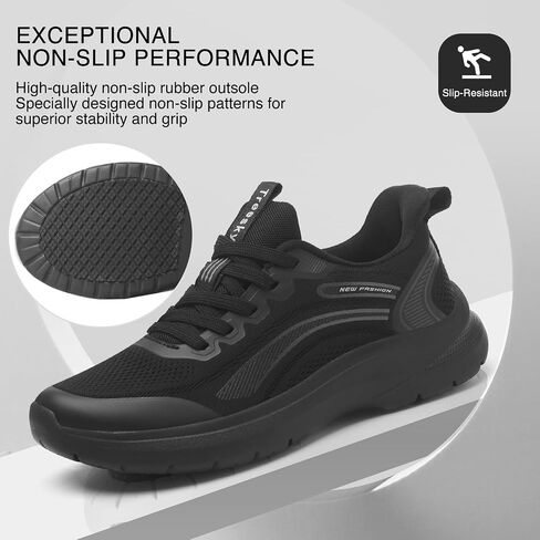 Treesky Non Slip Work Shoes for Women in Food Service - Slip Resistant, Comfortable & Lightweight Sneakers, Suitable for Restaurant, Kitchen & Nursing Crews in Kuwait