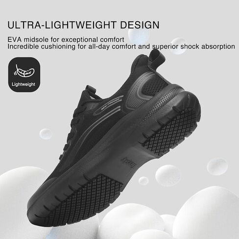 Treesky Non Slip Work Shoes for Women in Food Service - Slip Resistant, Comfortable & Lightweight Sneakers, Suitable for Restaurant, Kitchen & Nursing Crews in Kuwait