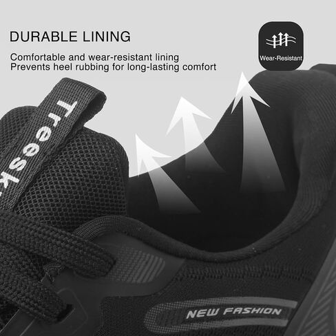 Treesky Non Slip Work Shoes for Women in Food Service - Slip Resistant, Comfortable & Lightweight Sneakers, Suitable for Restaurant, Kitchen & Nursing Crews in Kuwait