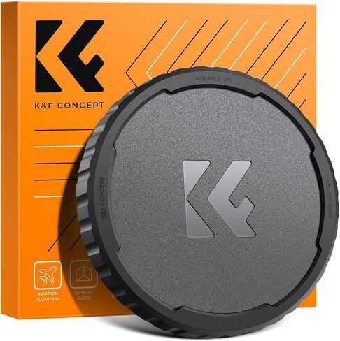 K&F Concept 72mm متغير ND CAP ، مادة TPU ، أسود in Saudi Arabia