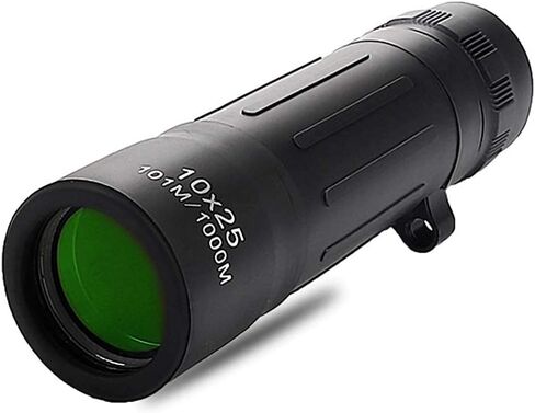 Updated Newest Telescope Monocular Telescope Waterproof Shockproof Zoom Monocular Telescope Prism for Bird Watching Camping Wildlife Traveling 10X25 Outdoor in Saudi Arabia
