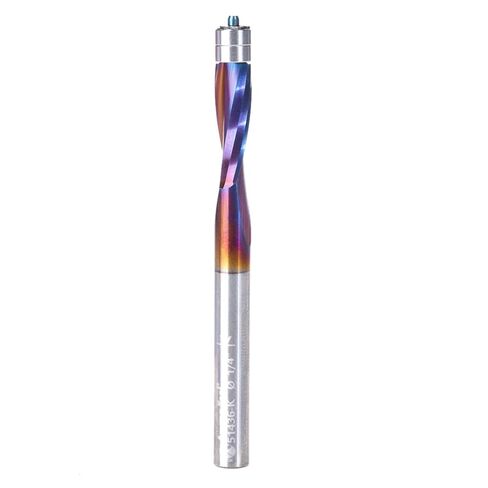 Amana Tool 51436-K SC Spektra Extreme Tool Life Life Plant Plastic Flush Trim 1/4 D X 3/4 CH X 1/4 SHK X 3 Inch Long Double BB BET in Saudi Arabia