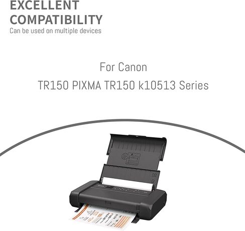 3500mAh LK-72 بطارية متوافقة مع Canon TR150 PIXMA TR150 K10513 Series Wireless Mobile Portable Protable Pluge Resplable LI-ION REPLICAL 10.8V 37.8 WH (بطارية فقط ، بدون غطاء) in Kuwait