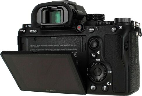 كاميرا Sony A7 III بدون مرآة (ILCE7M3/B) + 64 جيجابايت بطاقة ذاكرة + حقيبة + CARD READER + Flex Tripod + Hand Strap + Memory Wallet + Cap Keeper + Cleaning Kit (متجددة) in Saudi Arabia
