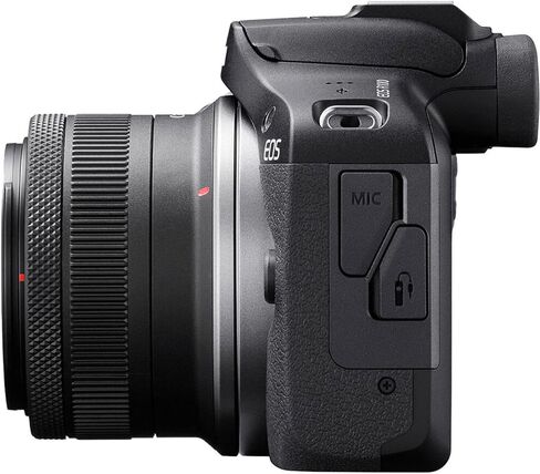 Canon EOS R100 Camera بدون مرآة مع Canon RF-S 18-45mm f/4.5-6.3 هي STM و Canon RF-S 55-210mm f/5-7.1 هي عدسة STM + مصباح فيديو LED + CAMERANCE + 64GB الذاكرة (حزمة 15pc) (متجددة) in Saudi Arabia
