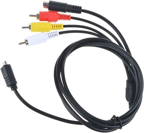 AV A/V Video Video TV-Out Cable Lead متوافق مع Sony Camcorder HandyCam DCR-HC26/E in Saudi Arabia
