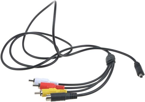 AV A/V Video Video TV-Out Cable Lead متوافق مع Sony Camcorder HandyCam DCR-HC26/E in Saudi Arabia