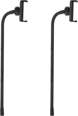 Patikil 2pcs 15.7 "مرنة قابلة للتعديل مع مقطع الهاتف ، 1/4" أنثى ذراع groenseck الخيوط لمعظم محول ملولب ، أسود in Kuwait