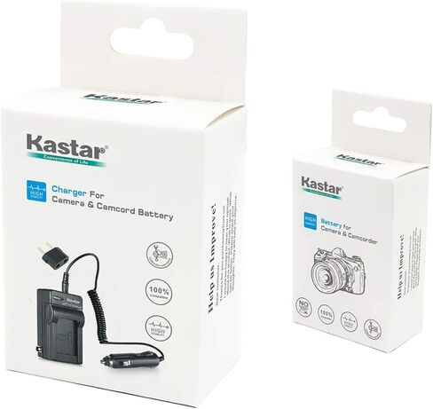 بطارية Kastar واستبدال الشاحن لـ Sony Cybershot DSC-HX5 DSC-N1 DSC-N2 DSC-T100 DSC-T20 DSC-W100 DSC-W110 DSC-W120 Camera Digital و Sony NP-BG1 NP-FG1 in Saudi Arabia
