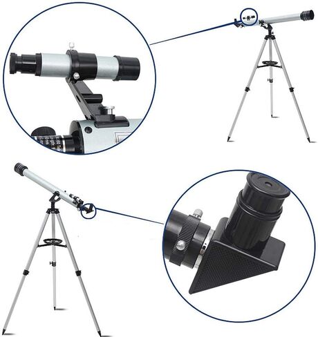 Astronomy Telescope F70060 Single Cylinder 525 Times Professional Stargazing Night Vision Prism Monocular Scope with Tripod for Travel in Saudi Arabia