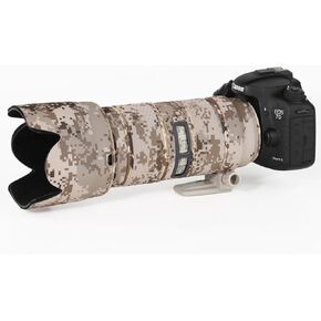 CHASING BIRDS Lens Camouflage Waterproof Coat for Canon EF 70-200mm F2.8 L is USM II III Rainproof Lens Protective Cover Version IV (Electric White, with 1.4X and 2.0X TC) in Saudi Arabia