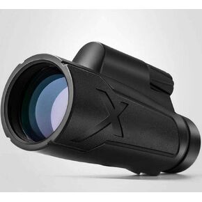 12X Lightweight Monoculars HDFMC Broadband Green Film Large Eyepiece Telescope Nitrogen-Filled Waterproof Roof Prism in Kuwait