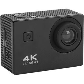 Tangxi Action Camera, 4K HD Video Camera Recorder with 170° Wide Angle Lens and Intelligent Anti Shake, 2.0 Inch Screen, Versatile Mount, for Bike Riding, Outdoor Sports in Kuwait