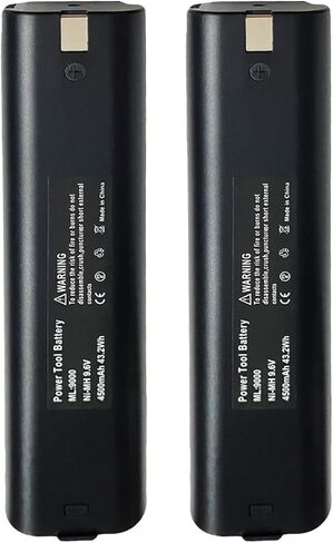 9.6V 4500mAh Ni-MH 9000 بطارية لـ Makita 9000 9001 9002 9033 9600 6095D DA391D KR23/43 6096D 192696-2 193890-9 632007-4 ، 2 BLOTCUMANCE BETACTIONS in Kuwait