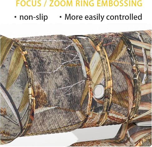مطاردة الطيور المموهة معطف عدسة مقاومة للماء لـ Sony Fe 70-200mm F4 G OSS RANPROOP LENS COVER (كلاسيكي أسود) in Kuwait