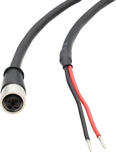 M12 4-pin cable-power cable 24V لـ Cognex 3D-A5000 A5005 A5030 A5060 A5120 Area Sensor 3D Camera Sensor ، 3M in Saudi Arabia