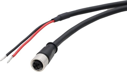 M12 4-pin cable-power cable 24V لـ Cognex 3D-A5000 A5005 A5030 A5060 A5120 Area Sensor 3D Camera Sensor ، 3M in Saudi Arabia