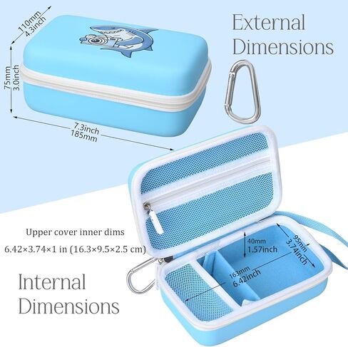 Kids Camera Case for ESOXOFFORE/MYSTILUCK/TIATUA/Hangrui/Gofunly/MINIBEAR/Dylanto/GKTZ Instant Print Toddler Digital Paper Christmas Gifts and Birthday Gifts for Girls (Box Only) in Kuwait