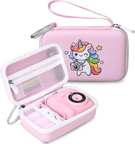 Kids Camera Case for ESOXOFFORE/MYSTILUCK/TIATUA/Hangrui/Gofunly/MINIBEAR/Dylanto/GKTZ Instant Print Toddler Digital Paper Christmas Gifts and Birthday Gifts for Girls (Box Only) in Kuwait