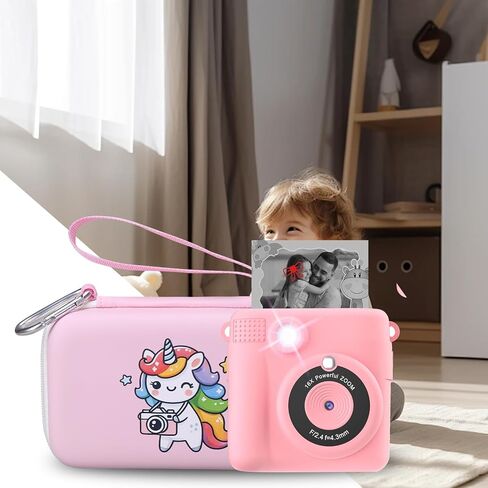 Kids Camera Case for ESOXOFFORE/MYSTILUCK/TIATUA/Hangrui/Gofunly/MINIBEAR/Dylanto/GKTZ Instant Print Toddler Digital Paper Christmas Gifts and Birthday Gifts for Girls (Box Only) in Kuwait