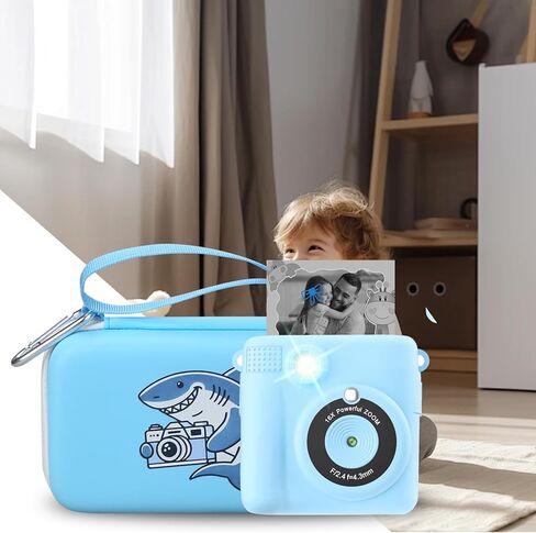 Kids Camera Case for ESOXOFFORE/MYSTILUCK/TIATUA/Hangrui/Gofunly/MINIBEAR/Dylanto/GKTZ Instant Print Toddler Digital Paper Christmas Gifts and Birthday Gifts for Girls (Box Only) in Kuwait