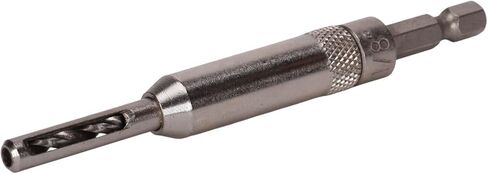 Century Drill & Tool 37006 Self-Centering Drill Guide, 3/32" | 1/4" shank, cuts steel, metal, wood & plastic in Kuwait