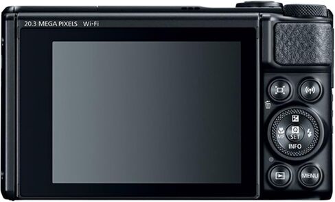 Canon PowerShot SX740 HS Digital Camera (Black) مع بطاقة ذاكرة 64 جيجابايت + CASE + TRUPOD + حزمة الملحقات (متجددة) in Kuwait