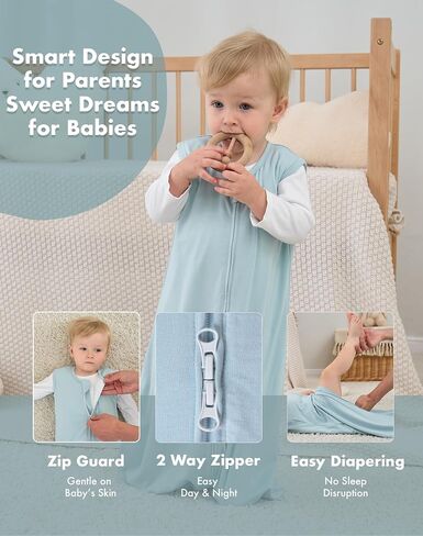 Rayon Made from Bamboo Baby Sleep Sack 0-24 Months in Saudi Arabia