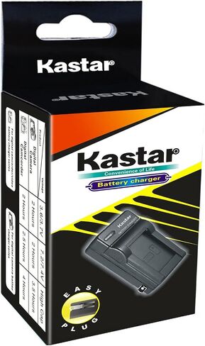 Kastar 1 حزمة البطارية وشاحن الجدار AC استبدال Sony GV-D200 GV-D300 GV-D700 GV-D800 GV-D900 GV-HD700E HDR-AX2000 HDR-FX1 HDR-FX1000 HDR-FX1000E HDR-FX7 HDV-FX1 HDV-Z1 HVL-20DD in Saudi Arabia