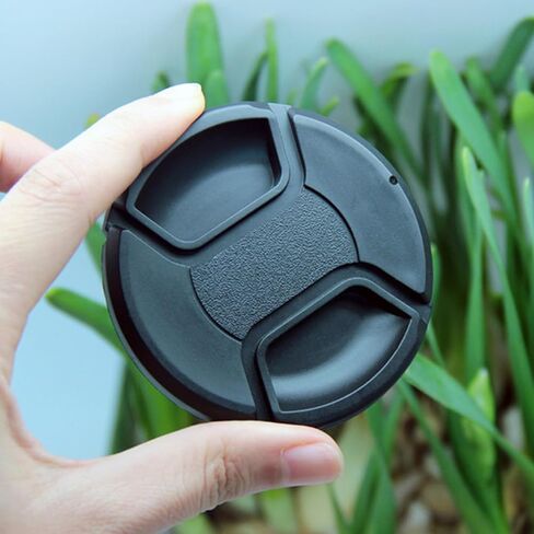 55mm Front Lens Cap Cover Compatible with Cap Keeper for Nikon D3500 D3400 D5600 D7500 with AF-P 18-55mm Kit Lens & Other Lenses with 55mm Filter Thread (Not for AF-S 18-55mm, Canon EF-S 18-55mm Lens) in Saudi Arabia