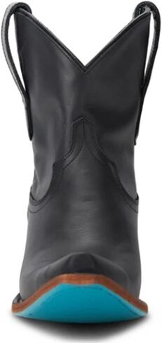 Lane Women's Emma Jane Western Booties Snip Toe Jet Black 9 1/2 M US in Kuwait