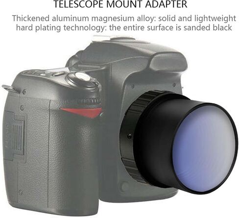 Telescope Eyepiece Adapter T2 Mount 2 Inch to M42x0 75 Thread Aluminum Alloy Camera Accessories for Astronomical Telescope Photography in Saudi Arabia