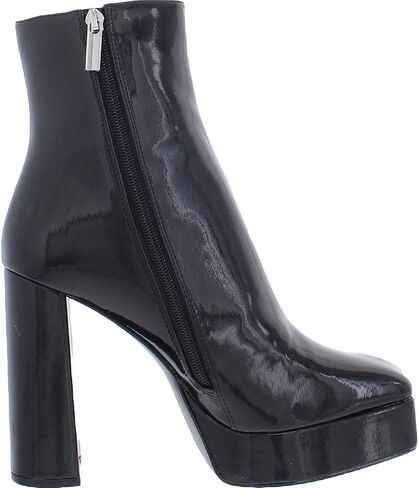Steve Madden Womens Luisina Patent Square Toe Mid-Calf Boots in Saudi Arabia