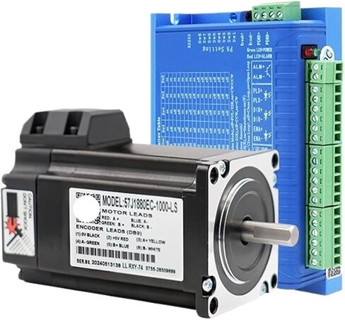 1pcs 2nm 60vdc حلقة مغلقة محرك وسائق طقم السائق للنيتروجين ثاني أكسيد أنابيب الليزر غير المعدني آلة التحكم العددية المحوسبة (المحرك والسائق) in Saudi Arabia