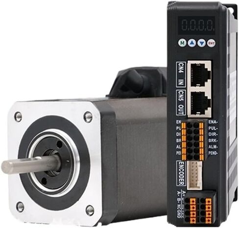 1pcs Closed Loop Stepper Motor Kit 0.7N.m 99oz-in Step Motor and Drive Unit 2HCS558 Style for Automatic Door(Motor with 2m Cables) in Saudi Arabia
