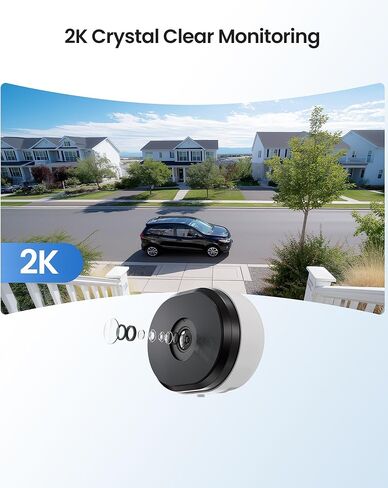 Zosi C298 Lite 4MP Dual Lens (2MP+2MP) كاميرا PAN/TILT مع تتبع تلقائي و 2 X C680 2K كاميرا WIFI WIFI ، المكونات الإضافية ، الكشف عن الذكاء الاصطناع in Kuwait