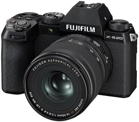 الكاميرا الرقمية Fujifilm X-S20 بدون مرآة XF16-50MMF2.8-4.8 R LM WR-حزمة سوداء مع الملحقات in Saudi Arabia