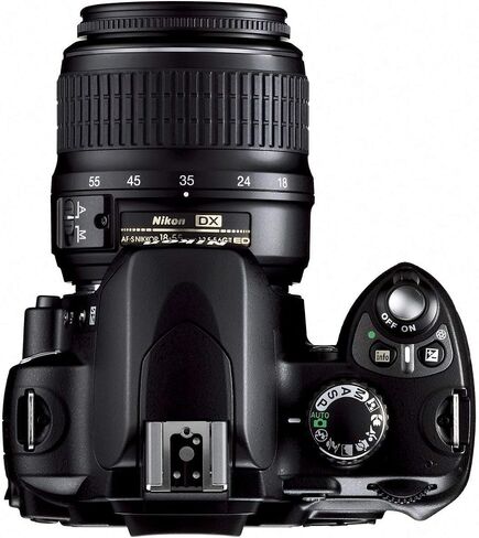 Nikon D40x 10.2mp كاميرا SLR الرقمية مع عدسة 18-55 مم f/3.5-5.6g Ed II AF-S DX Zoom-Nikkor (الطراز القديم) (متجدد) in Saudi Arabia
