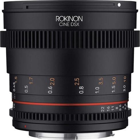 Rokinon 50mm T1.5 عالية السرعة الكاملة إطار Cine DSX Lens لـ Canon EF (متجدد) in Saudi Arabia