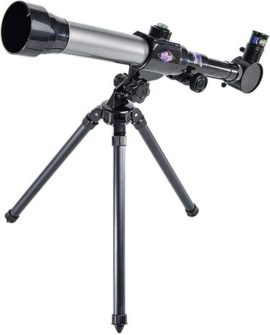 Astronomical Refractor Telescope 50mm Aperture 600mm Focal Length with Tripod & Eyepieces for Kids Beginners in Saudi Arabia