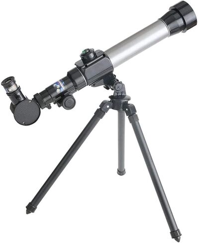 Astronomical Refractor Telescope 50mm Aperture 600mm Focal Length with Tripod & Eyepieces for Kids Beginners in Saudi Arabia