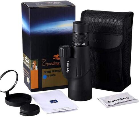 Monocular Telescopes 10-30X HD Zoom Portable Waterproof Telescopes Full Multi-Layer Coated Lens with Smartphone Mount & Tripod for Outdoor Hunting Bird Watching Concerts B (A) in Kuwait