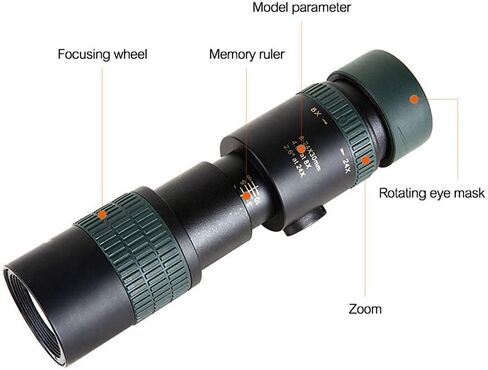 مناظير قابلة للتطوير 8-24x30 عالية التلسكوب القوي FMC BAK4 PRISM LENS تمتد نطاق أحادي النطاق in Saudi Arabia