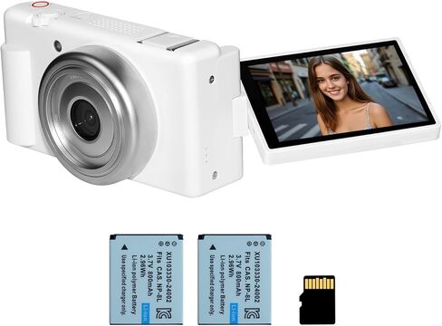 كاميرا تصوير فوتوغرافي رقمية 5K 4K 4K ، 18X ، 18x Zoom Autofocus Autofcus Anti-Shake Point Point Cameras Digital Cameras للمراهقين ، والمبتدئين ، والكاميرا المدونة لـ YouTube in Kuwait