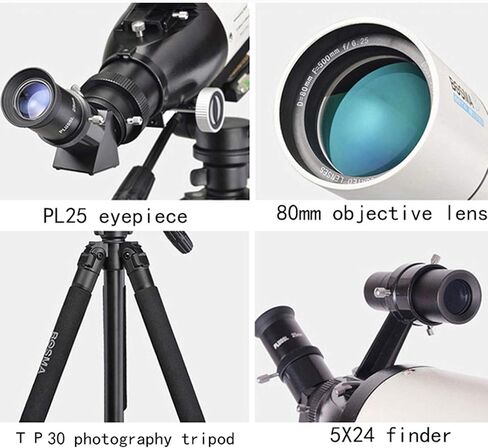 Professional National Geographic Telescope 500Mm Focal Length Astronomical Refracting Telescope Low Light Waterproof HD for Observe The Moon and Landscape - with Backpack in Saudi Arabia